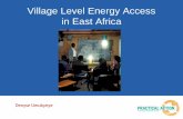 Kigali | Nov-14 | Village Energy Access in East Africa