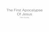 The First Apocalypse of Jesus: Palm Sunday