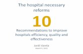 Hospitals: 10 necessary structural reforms
