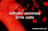 Ruptured aortic aneurysms