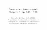 Chapter 6   pragmatics - assessment