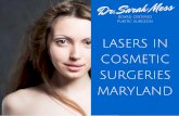 Lasers Used in Cosmetic Surgeries