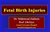 Fetal birth-injuries