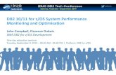 DB2 10 & 11 for z/OS System Performance Monitoring and Optimisation