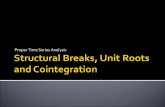 Structural breaks, unit root tests and long time series