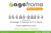 Sageframe workshop