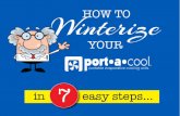 How to Prepare Your Evaporative Cooler for Winter