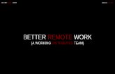Better Remote Work - DrupalSouth Melbourne 2015
