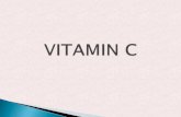 Metabolisme vitamin c (asam askorbat)