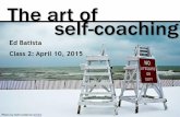 The Art of Self Coaching @ Stanford GSB, Class 2: Change