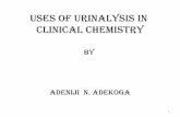 Uses of urinalysis in clinical chemistry new