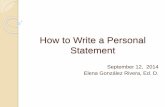 Personal statement sept 12