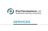 Performance Lab Services proposition