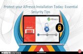 Protect your Alfresco Installation Today: Essential Security Tips
