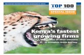 SPECIAL ISSUE WEDNESDAY, OCTOBER 29, 2014 THE FASTEST GROWING MID-SIZED BUSINESSES IN KENYA