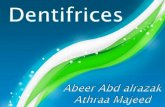Dentifrices ppt222