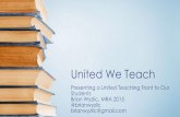 United We Teach