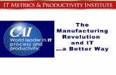 The manufacturing revolution and IT…a better way