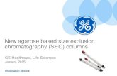 New agarose based size exclusion chromatography (SEC) columns