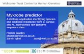 Eccmid 2015 Mykrobe Predictor - A desktop application identifying species and antibiotic resistance from S. aureus and M. tuberculosis raw genome sequence data.