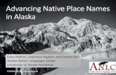Advancing Native place names in Alaska