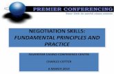 Negotiation skills principles and practice