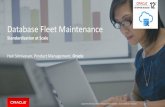 Oracle Database Cloud Fleet Maintenance