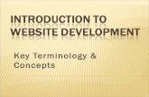 Introduction To Website Development