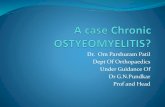 A case chronic ostyeomyelitis