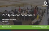 PHP Application Performance