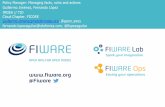 Fiware Policy Manager Presentation