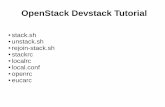 OpenStack DevStack Tutorial