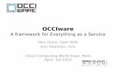 OCCIware Presentation at Cloud Computing World Expo, April 1, 2015, Paris