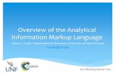Overview of the Analytical Information Markup Language (AnIML)