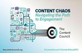 Content Chaos: Navigating the Path to Engagement - Monday 23rd March