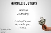 How to  Use a Business Journal to Create Value for your Startup