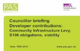 Developer Payments- Community Infrastructure Levy, S106 agreements and Viability (February 2015)