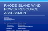 Rhode Island Wind Power Resource Assessment