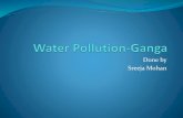 Water pollution ganga