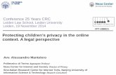 Protecting children’s privacy in the online context. A legal perspective