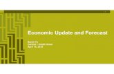 Economic Update, April 2015 - Presented by Bryan Yu, Senior Economist