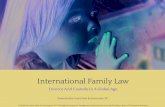 Key Issues In International Divorce and Custody Cases