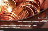 An International Insolvency Law for Sovereign Debt? Learnings from the Euro Crisis