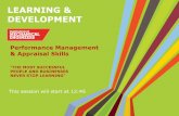 IMechE Performance management and appraisal skills webinar slides