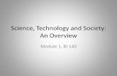Bi 140 science, technology and society module 1