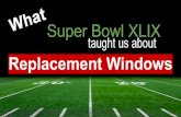 What Super Bowl XLIX Taught Us About Replacement Windows