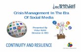 Vidur kohli, core   crisis management in the era of social media - bcm me summit dubai 29 may 2013