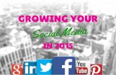 Growing Your Social Media In 2015