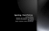 Spring portfolio