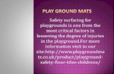 Playground safety floor tiles childrens